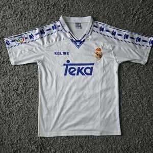 REAL MADRID 1996/1997 VINTAGE SOCCER JERSEY XL